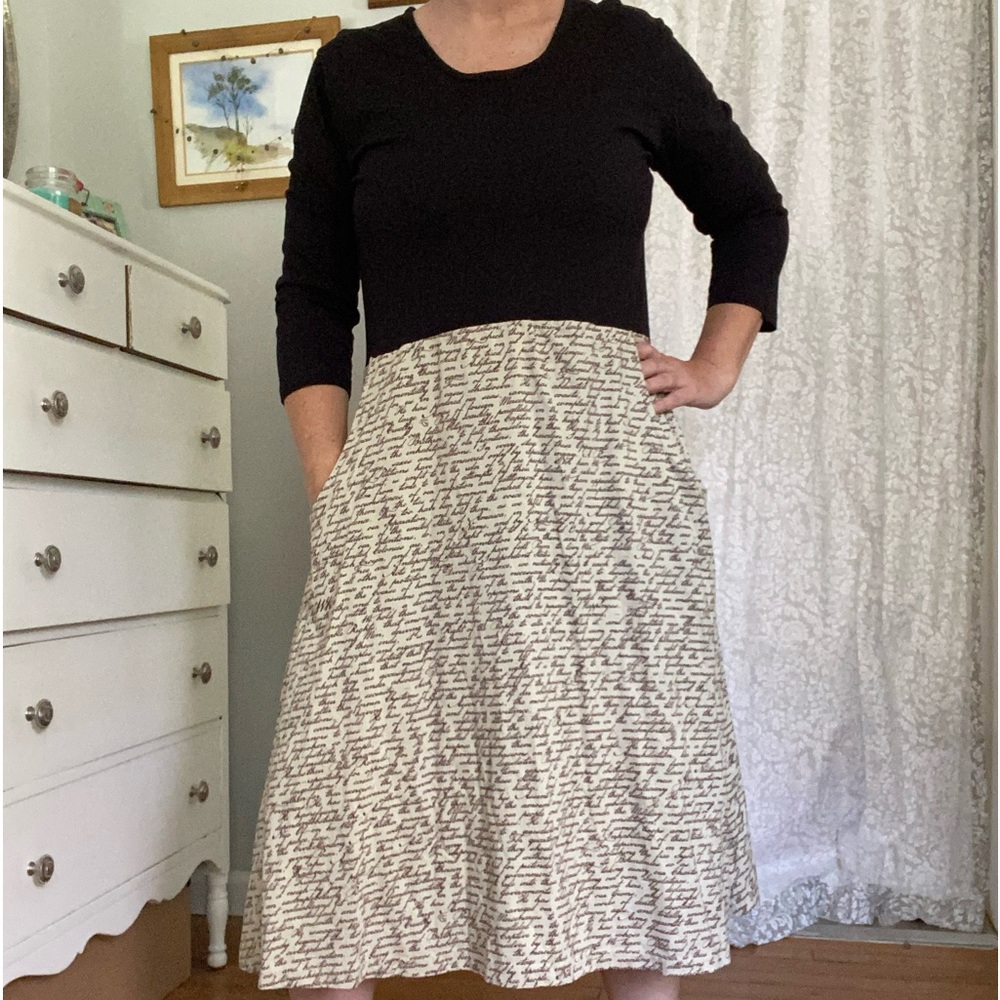 Svaha XL dress, 3/4 sleeve